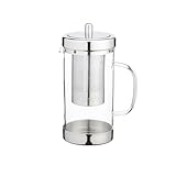 Con su diseño jarra de cristal de 1 l, accesorios de acero inoxidable, y de altura, seguro, se ve muy bien en cualquier cocina o en cualquier mesa