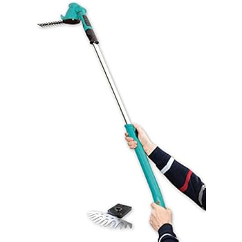 GARDENA Set Akku-Grasschere ClassicCut: Strauchschere mit Teleskop