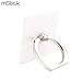 mStick Universal 360 Rotating Mobile Phone Ring Stent Holder With Car Mount Hook-WHITE RS.125.00