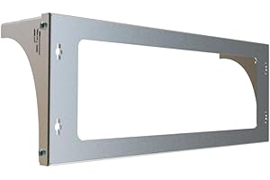 Stalflex Montage Mural Serveur Baie de Brassage 19 Pouces 2U - Rack Serveur Fabriqué en Acier - Racks pour Ordinateur et Serveur - Capacité de Poids 176lbs/80kg