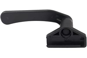 1PC Caravan Window Lever Lock Black for Polyplastic Polyfix Window Lever Lock Catch Handle Slide On Caravan Motorhome (A)