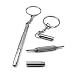 Produktbild Cacciavite multifunzione per occhiali da vista Utensile mini manuale 3 in 1 Occhiali da sole Cacciavite per occhiali da sole Kit di riparazione per orologi con portachiavi-Argento