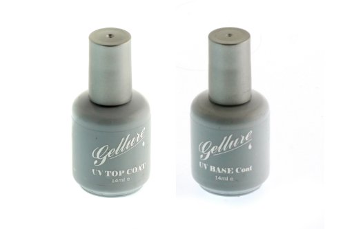Gellure Hybrid Gel System Top and Base Coat Duo Pack