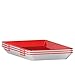 Produktbild Hukz 3 Stück Wiederverwendbar Aufschnitt-Boxen Stapelbar Stapelboxen Vorratsdosen-Set, Essen Tabletts Food Trays Food Vacuum Preservation Tray Seal Storage Container, Spülmaschinenfest