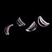 5 Pairs Silicone Eyelash Perming Curler Shield Pads Makeup False Eyelash Permanent Patches by HONGTIAN