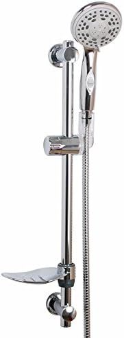 Waterful T190204 Jari Multifunctional 5-Jet Slide Bar Shower System