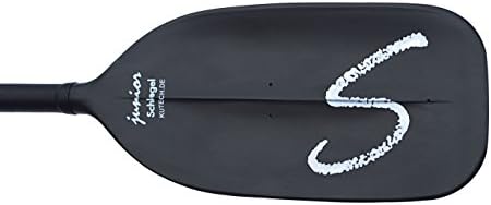 Junior paddle, for smaller Hands with 28 mm Aluminium Tube and with smaller sheets Schlegel Paddle Made in Germany. - 185cm - 45°