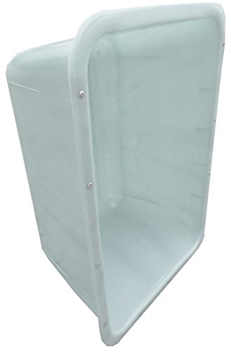 UvV®-FMK 2te Wahl Mörtelwannen ohne Kranösen (aber mit Randverstärkung) mit Fehlfarben, Farbabweichungen, 200 Lite (Weiß bis grau)