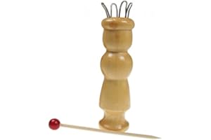 MEYCO HOBBY MEYCO Strickliesel mit 4 Haken, Holznadel, Anleitung