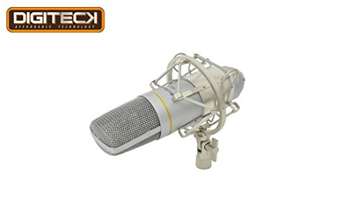 DIG15 CCU2 USB - ORO DIAFRAGMA MICRÓFONO DE CONDENSADOR CHISPORROTEARON ALEACIÓN ACERO PROSPO PLUG AND PLAY INDICADOR LED ALIMENTADO POR USB