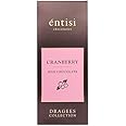 Entisi Cranberry Coated with Milk Chocolate Dragees Collection - (50g Each, Pack of 2)