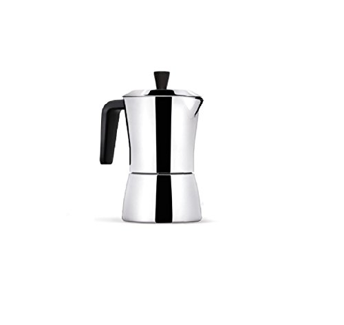 Giannini Espressokocher Tua 6 Tassen Edelstahl Griff schwarz Giannini Espressokocher Tua 6 Tassen Edelstahl Griff schwarz Bilder