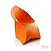 Produktbild Designerstuhl my flux Chair - Preisgekrönter Faltstuhl - Bequem, Stabil, Praktisch - Orange - bis 160 Kg belastbar