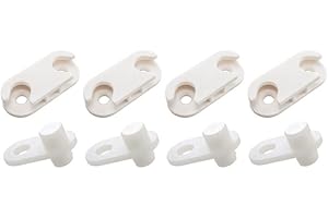 Spare Hardware Parts Hemnes Schuhschrank-Ersatzteile für kompatibel mit IKEA Teilenummer 110364 und #116713 (4 Stück)