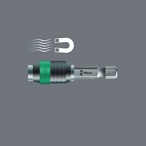 WERA-WERK HERMANN WERNER GMBH & CO.KG 889/4/1K52502 Bithalter Rapidaptor L.50mm 0,6 cm (0,25 Zoll) WERA Abtrieb C/E6,3 - 5