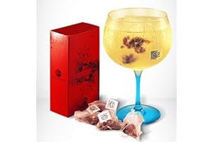 SABOREATE Y CAFE THE FLAVOUR SHOP Botánicos Frutales para Gin Tonic Especias Para Cócteles. Aromatizante natural para la ginebra y licores Blancos - 12 unidades envasadas individualmente