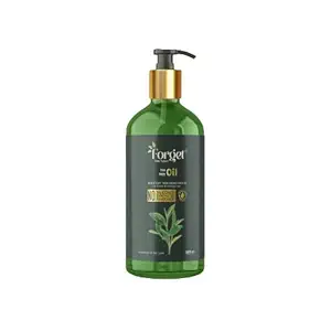 Forget Pure Nature Tea Tree Anti Dandruff Hair Oil with Tea tree oil & Ginger for Dandruff-Free Hair - 300ml