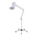 Produktbild SEMPLIX LED Lupen-Stehlampe 3D weiß (Linse 127 mm/dimmbar/Standfuß mit Rollen)