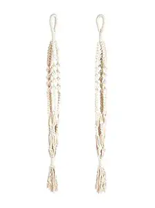 COIR GARDEN Cotton Plant Hanger Rope, 41 inch, 2 Piece