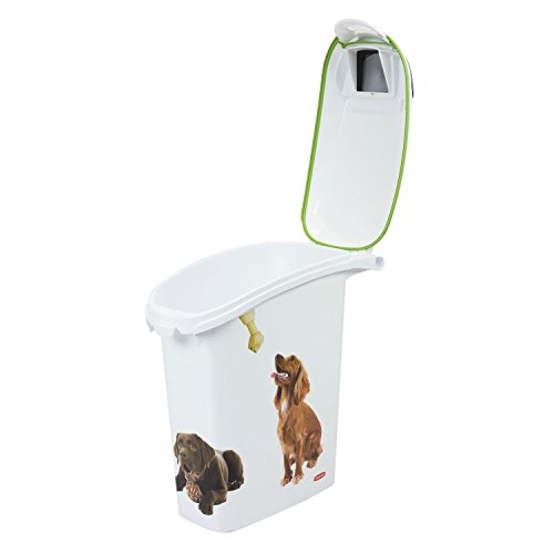 Curver Futtertonne 10KG /23L Hund Box Tonne Futtereimer Petlife Futter Container - 5