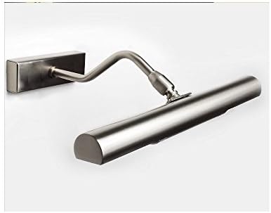 THLC Modern Adjustable Satin Silver LED Picture Wall Light - Complete 2 x 2.2watt LED