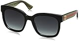 Protective case included Gucci GG0034S gafas de sol, BLACK, 54 para Mujer