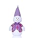 Produktbild Nwn Weihnachtsschmuck, Schneemann Puppen, Desktop-Dekorationen, Weihnachtsbäume, Schneemann Geschenke, (Farbe : 63x40cm Purple)