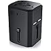 Produktbild CSL - Reiseadapter mit USB Ladestation Universal Reisestecker - Ladegerät | Reise Steckdosen Adapter weltweit | für über 140 Länder USA England Schweiz China Japan Australien Thailand Kanada UK UVM.