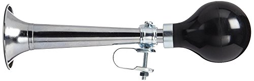 M-Wave 27 Bocina de Metal, Unisex Adulto, Gris, Talla única