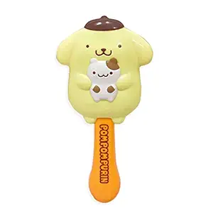 KAWAIIANS Cinnamoroll Kuromi Pompompurin Melody Hair Brush, Kawaii Hair Accessories for Close Friends, Students, Teens, Girls, Kids (Pompompurin)