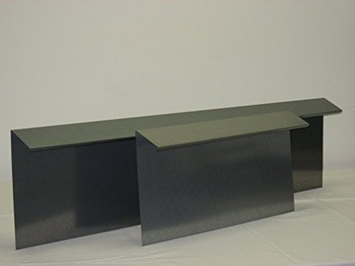 Schneckenzaun Typ 2, 25 cm hoch, 100 cm lang, Metall mit doppeltem Korrosionschutz - 2