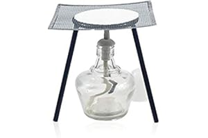 Sourcemall set bruciatore lampada ad alcol e supporto, include lampada ad alcol, treppiede, tappetino