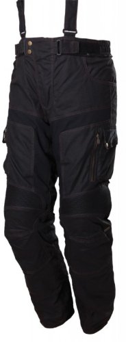 Preisvergleich Produktbild Modeka GLASGOW Wachshose Textilhose - schwarz Größe 4XL