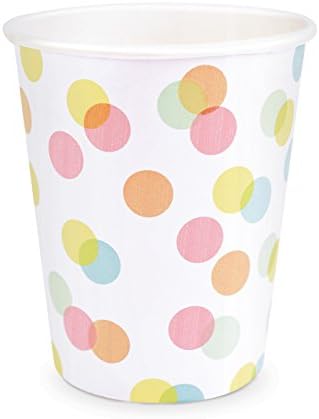 8 paper cups 25 cl - Confetti