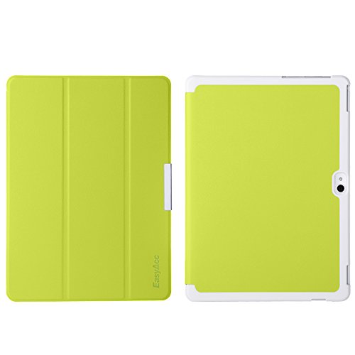EasyAcc Huawei MediaPad M2 10.0 Hülle Case Tasche PU Leder zubehör hüllen für Huawei MediaPad M2 WiFi 25,4 cm (10 Zoll)/ Huawei MediaPad M2 Standard 25,4 cm (10 Zoll)/ Huawei MediaPad M2 LTE 25,4 cm (10 Zoll) Smart Cover mit Auto Sleep Wake up / Standfunktion (Grün, Kunstleder, Ultra dünn) - 8