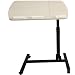 Produktbild GWM Tragbarer Laptop-Ständer-Schreibtisch mit Mauspad höhenverstellbar 360 ° drehbare Lenkrollen (Farbe : Milky White)