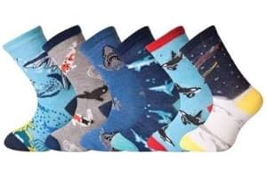 Bahob® 6 12 Pairs Boys Girls Character Cotton Sock Lot Children Kids Novelty Designer Socks