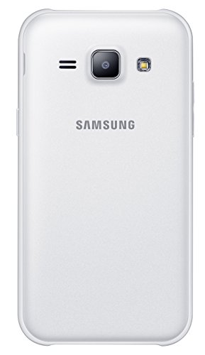 Samsung Galaxy J1 Smartphone (4,3 Zoll (10,9 cm) Touch-Display, 4 GB Speicher, Android 4.4) weiÃŸ