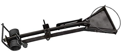 TRAPGALLIER 1 piège a Lacet bilard INOX Capture Renards avec 2 Lacets