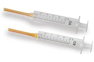 NinfasWeb - Pack de 2 Jeringas para embuche con sonda de Latex 10 ml.