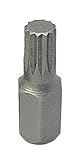 10 mm, externo, hexagonal. KS Tools 930.3008-10mm XZN Bit, L = 30 mm, M8