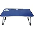 RIL Study Table/Bed Table/Foldable And Portable Wooden/Writing Desk For Office/Home/School (Blue), 20 Centimeters, 12 Centimeters