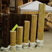24/26mm 183x183cm goldgelb Bambusrollzaun Rollzaun Bamboo - 4