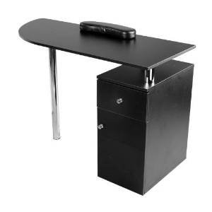 BLACK Manicure Table , Nail Bar, top quality, nail table