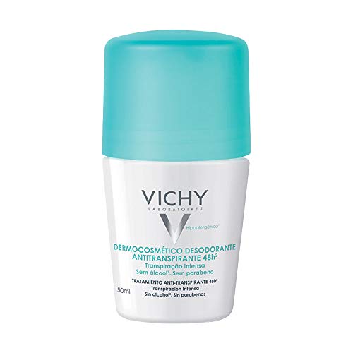 Deodorante antitraspirante 48H di Vichy, Deodorante Unisex - Roll on 50 ml