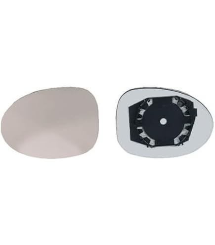 TarosTrade Glace De Rétroviseur Gauche – Miroir De Retroviseur Compatible Renault Twingo 1993-2007 – Remplacement Qualité Fiable Référence 7701036389