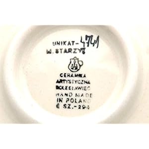 Polish Pottery Mug – 16 oz. Bistro – Unikat Signature U4741