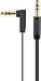 Produktbild Kanex AUX Audio Stereo Flachband-Kabel [1.8m] mit 3,5mm 90 Grad Klinkenstecker in schwarz für Smartphone, Tablet [Apple, Samsung, HTC, Huawei, LG, Microsoft uvm.] MP3-Player, Laptop etc. - KAUXMM6FFA
