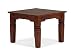 Produktbild massivum Beistelltisch Texas 60x45x60 cm Palisander braun lackiert