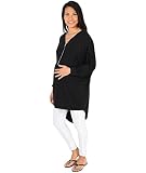 KRISP Umstandsmode High Low Oversize Tunika